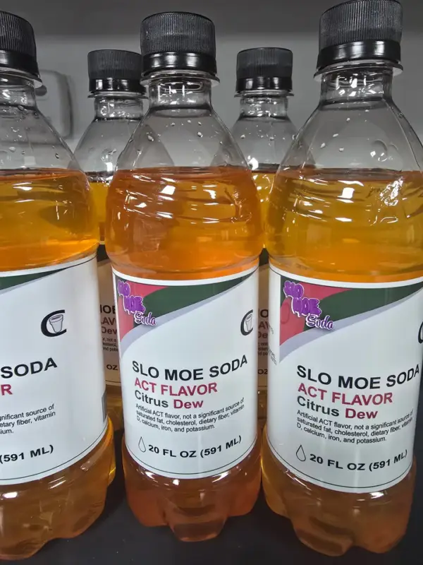 Slo Moe Act Flavor Citrus Dew Soda
